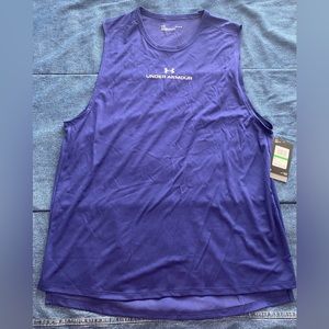 Under Armour blue sleeveless